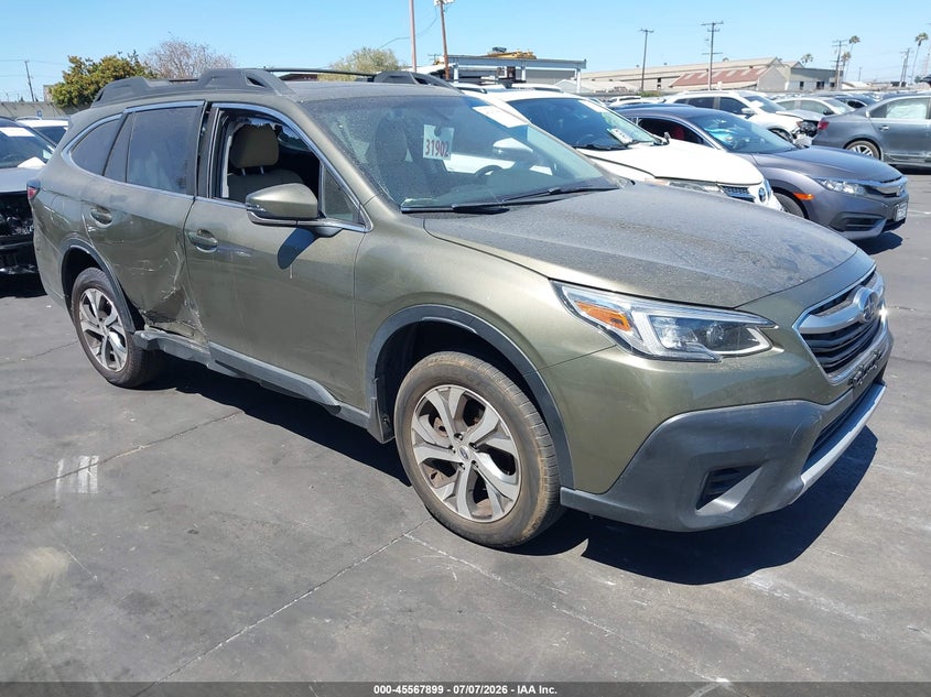 2022 Subaru Outback VIN 4S4BTANC0N3256293 IAAI salvage auction — SIDE, Wait Title, sold $6,700 on 2026-08-29 (photo 1)