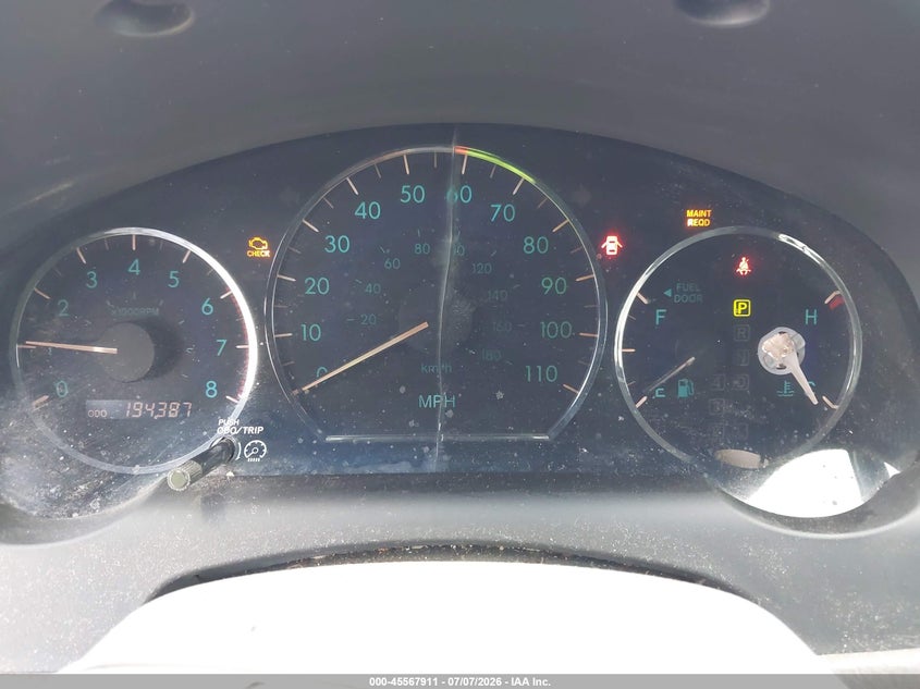 2006 Toyota Sienna VIN 5TDZA23C26S396802 IAAI salvage auction — NORMAL WEAR, Original (Texas), sold $725 on 2026-07-29 (photo 7)