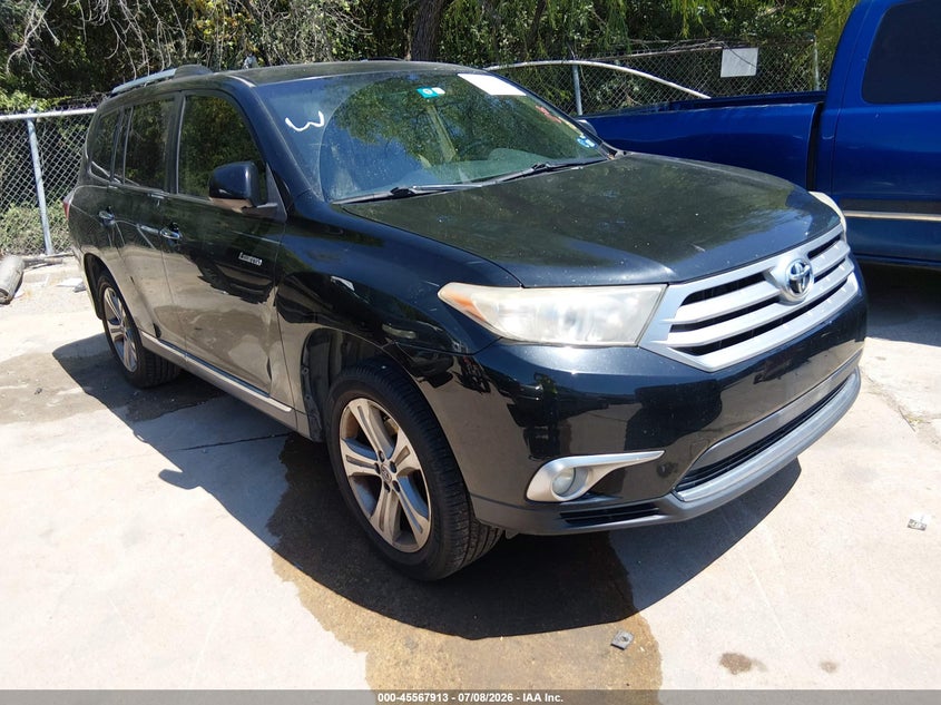 2011 Toyota Highlander VIN 5TDYK3EH6BS030973 IAAI salvage auction — NORMAL WEAR, Original (Texas), sold $5,025 on 2026-07-27 (photo 1)