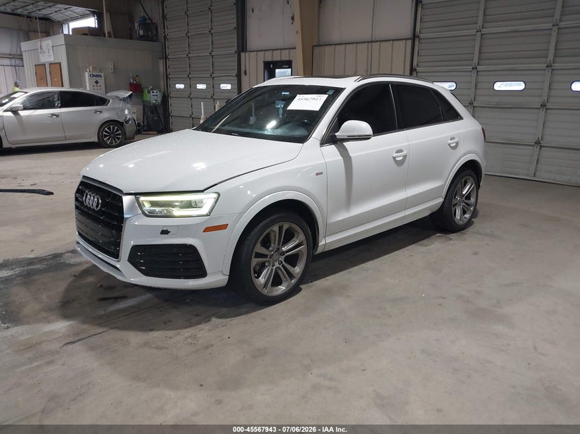 2016 Audi Q3 VIN WA1GFCFS3GR008469 IAAI salvage auction — NORMAL WEAR, Salvage Title, sold $1,800 on 2026-07-19 (photo 2)