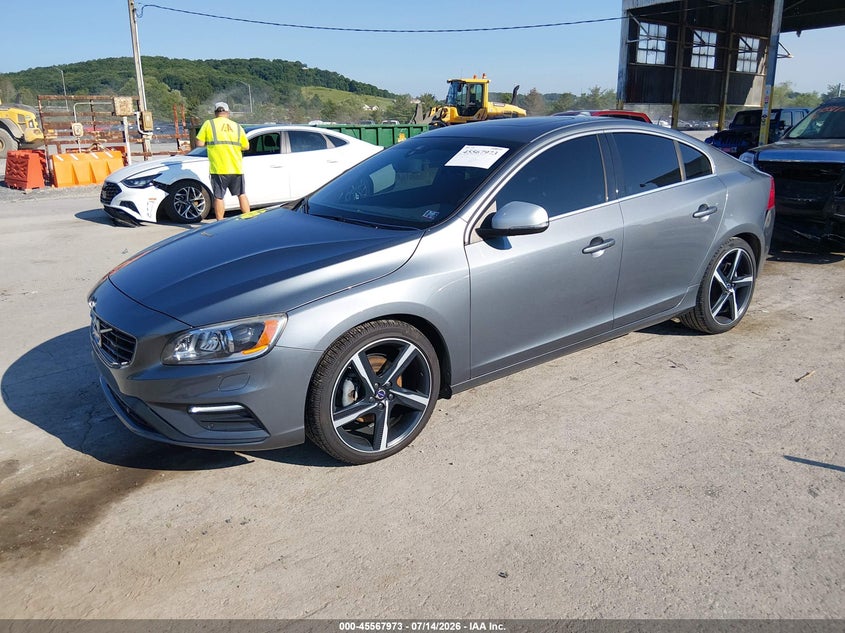 2016 Volvo S60 VIN YV126MFP0G2397477 IAAI salvage auction — REAR END, Salvage Title, sold $2,700 on 2026-08-15 (photo 2)