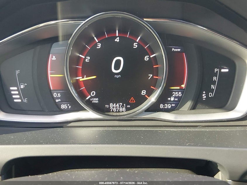 2016 Volvo S60 VIN YV126MFP0G2397477 IAAI salvage auction — REAR END, Salvage Title, sold $2,700 on 2026-08-15 (photo 7)