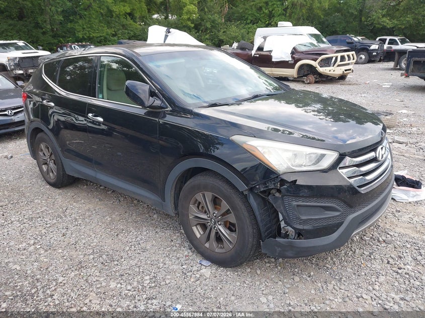 2013 Hyundai Santa fe VIN 5XYZT3LB5DG073734 IAAI salvage auction — RIGHT FRONT, Clear (Tennessee), sold $1,350 on 2026-07-16 (photo 1)