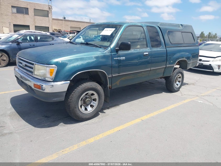 1997 Toyota T100 VIN JT4UN22D1V0035412 IAAI salvage auction — REAR END, Salvage (California), sold $1,450 on 2026-07-19 (photo 2)