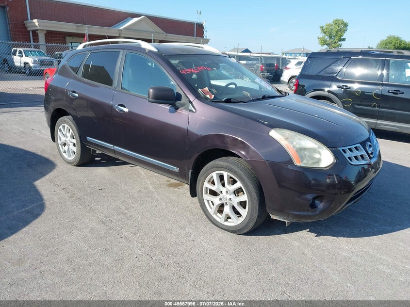 2011 Nissan Rogue VIN JN8AS5MT8BW185144 IAAI salvage auction — NORMAL WEAR, Clear (Arkansas), sold $550 on 2026-07-29 (photo 1)