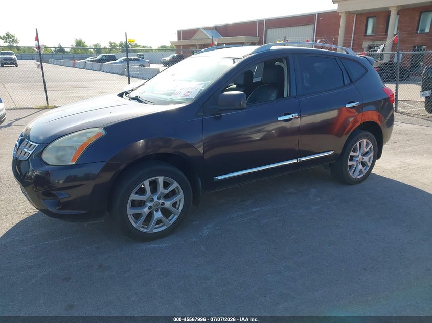 2011 Nissan Rogue VIN JN8AS5MT8BW185144 IAAI salvage auction — NORMAL WEAR, Clear (Arkansas), sold $550 on 2026-07-29 (photo 2)