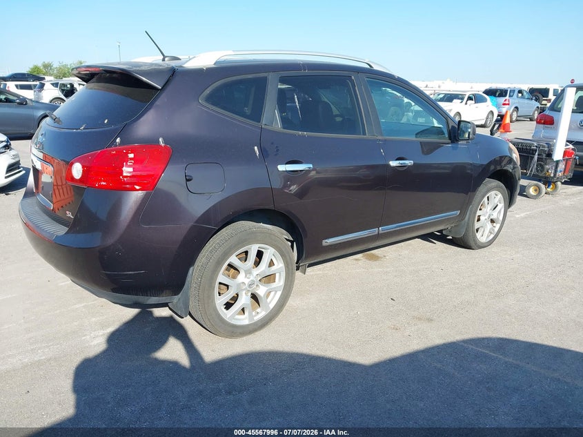 2011 Nissan Rogue VIN JN8AS5MT8BW185144 IAAI salvage auction — NORMAL WEAR, Clear (Arkansas), sold $550 on 2026-07-29 (photo 4)