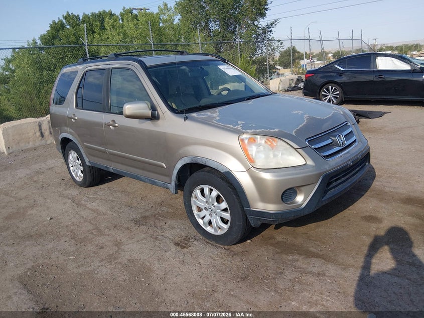 2005 Honda Cr-v VIN JHLRD78975C031729 IAAI salvage auction — ENGINE DAMAGE, Clear (New Mexico), sold $825 on 2026-07-29 (photo 1)