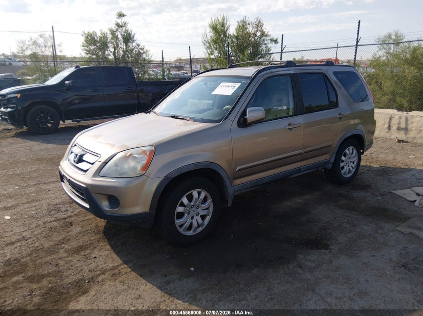 2005 Honda Cr-v VIN JHLRD78975C031729 IAAI salvage auction — ENGINE DAMAGE, Clear (New Mexico), sold $825 on 2026-07-29 (photo 2)