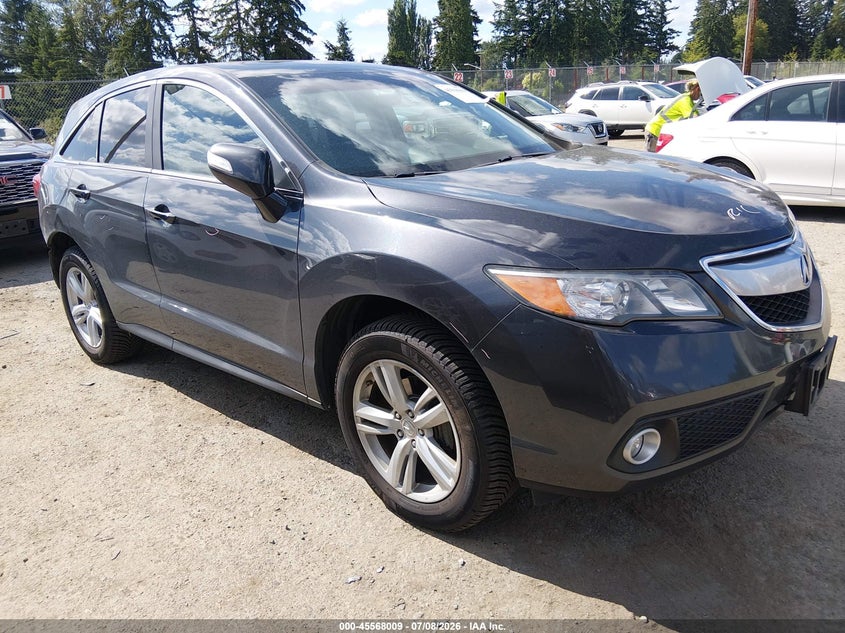 2015 Acura Rdx VIN 5J8TB4H54FL013972 IAAI salvage auction — REAR END, Salvage Title, sold $2,350 on 2026-07-29 (photo 1)