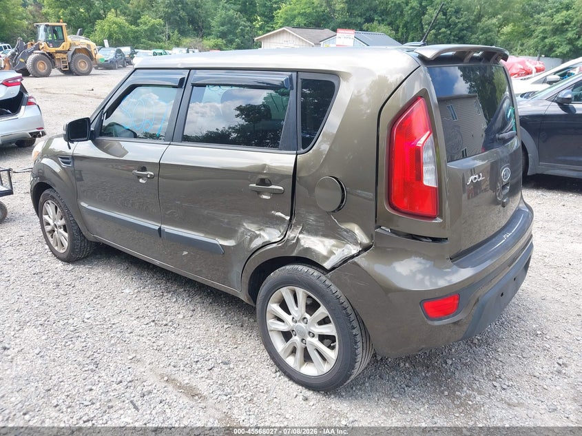 2012 Kia Soul VIN KNDJT2A64C7412587 IAAI salvage auction — LEFT SIDE, Salvage Title, sold $175 on 2026-07-28 (photo 3)