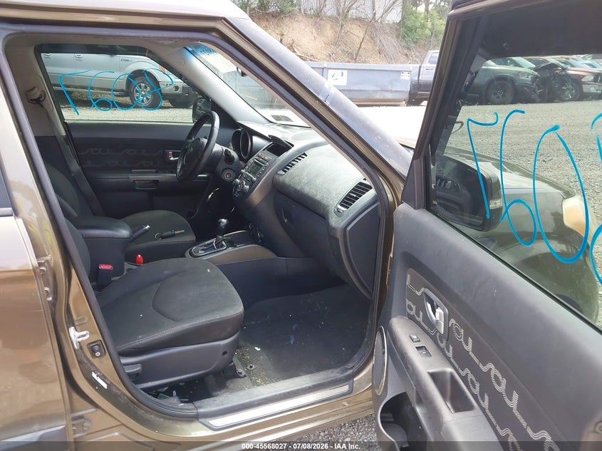 2012 Kia Soul VIN KNDJT2A64C7412587 IAAI salvage auction — LEFT SIDE, Salvage Title, sold $175 on 2026-07-28 (photo 5)