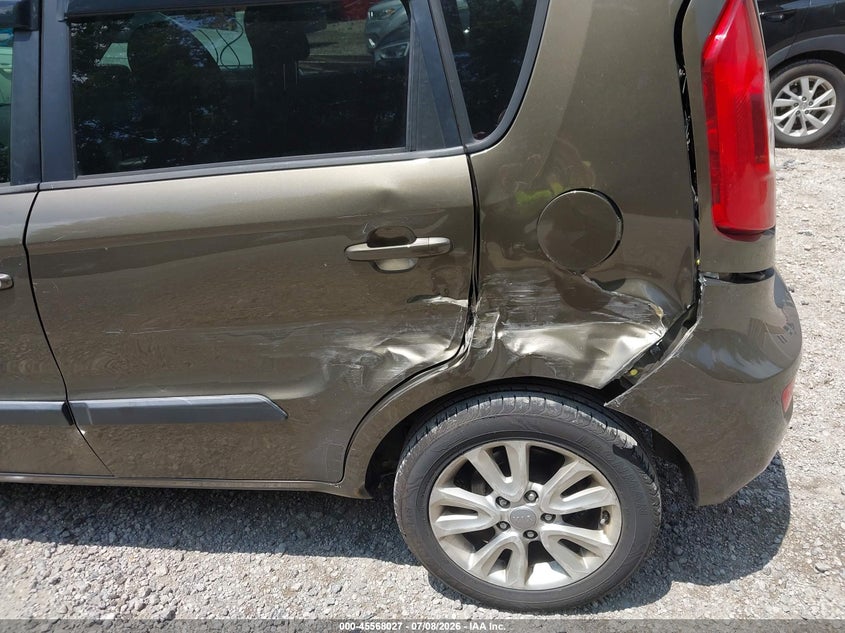 2012 Kia Soul VIN KNDJT2A64C7412587 IAAI salvage auction — LEFT SIDE, Salvage Title, sold $175 on 2026-07-28 (photo 6)