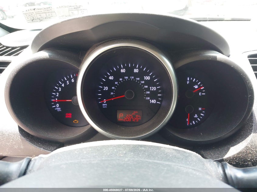 2012 Kia Soul VIN KNDJT2A64C7412587 IAAI salvage auction — LEFT SIDE, Salvage Title, sold $175 on 2026-07-28 (photo 7)