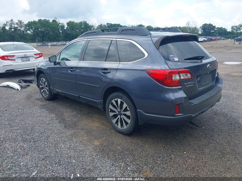 2015 Subaru Outback VIN 4S4BSBNC9F3336430 IAAI salvage auction — SIDE, Salvage Title, sold $775 on 2026-07-24 (photo 3)