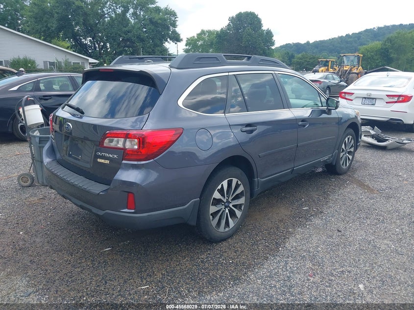2015 Subaru Outback VIN 4S4BSBNC9F3336430 IAAI salvage auction — SIDE, Salvage Title, sold $775 on 2026-07-24 (photo 4)