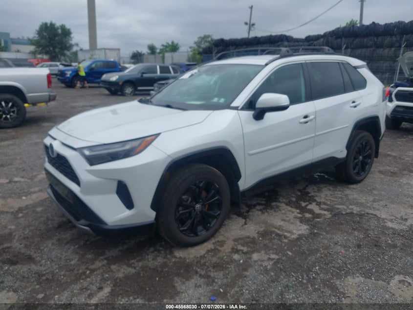 2023 Toyota Rav 4 VIN 4T3T6RFVXPU110286 IAAI salvage auction — RIGHT FRONT, Salvage Title, sold $10,600 on 2026-07-22 (photo 2)