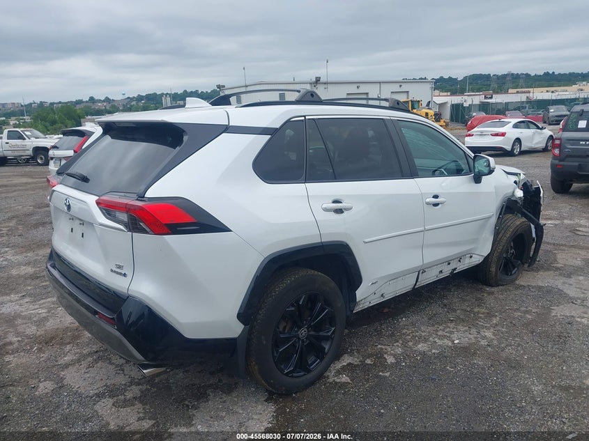 2023 Toyota Rav 4 VIN 4T3T6RFVXPU110286 IAAI salvage auction — RIGHT FRONT, Salvage Title, sold $10,600 on 2026-07-22 (photo 4)
