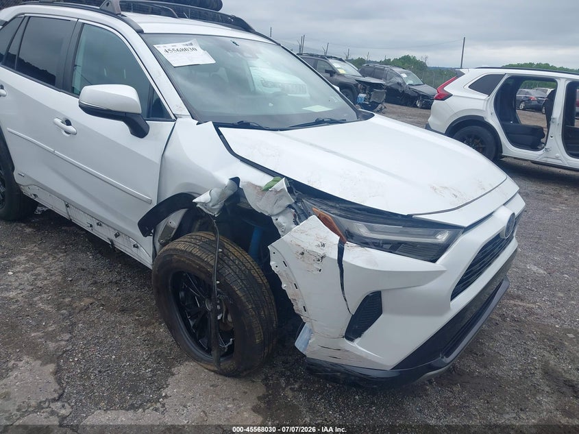 2023 Toyota Rav 4 VIN 4T3T6RFVXPU110286 IAAI salvage auction — RIGHT FRONT, Salvage Title, sold $10,600 on 2026-07-22 (photo 6)