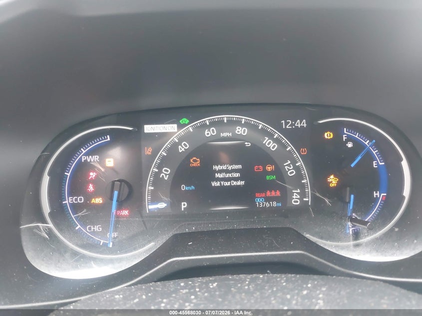 2023 Toyota Rav 4 VIN 4T3T6RFVXPU110286 IAAI salvage auction — RIGHT FRONT, Salvage Title, sold $10,600 on 2026-07-22 (photo 7)