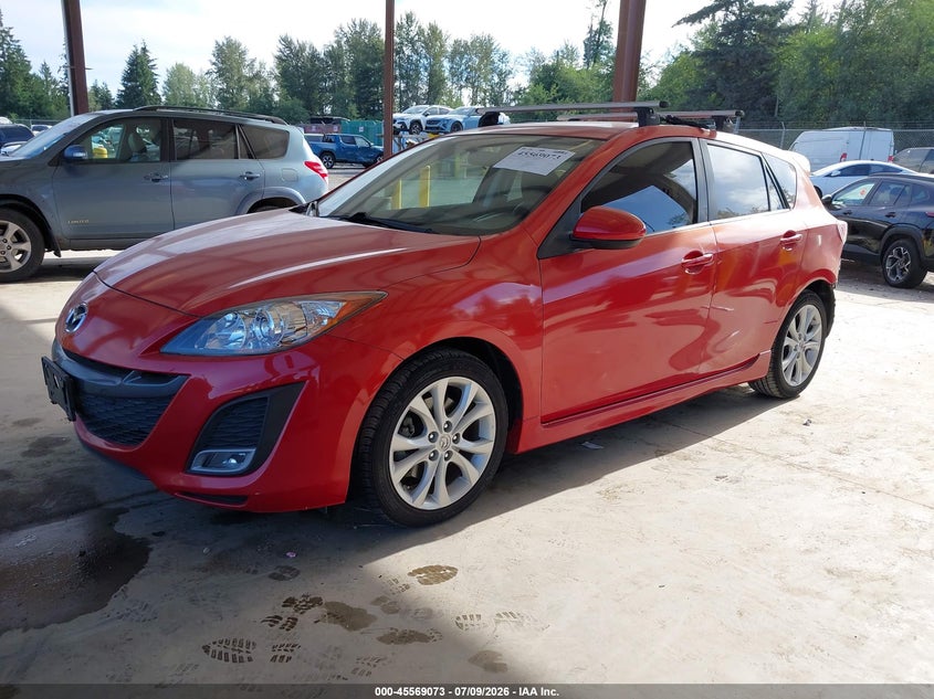 2011 Mazda 3 VIN JM1BL1K52B1360723 IAAI salvage auction — REAR END, Bill Of Sale (Washington), sold $1,900 on 2026-07-29 (photo 2)