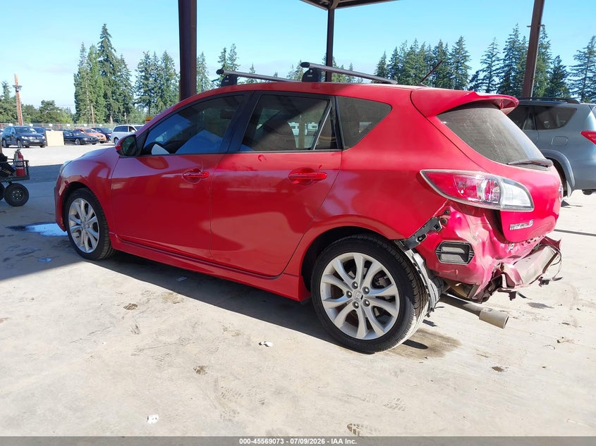2011 Mazda 3 VIN JM1BL1K52B1360723 IAAI salvage auction — REAR END, Bill Of Sale (Washington), sold $1,900 on 2026-07-29 (photo 3)