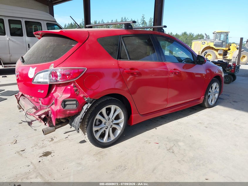 2011 Mazda 3 VIN JM1BL1K52B1360723 IAAI salvage auction — REAR END, Bill Of Sale (Washington), sold $1,900 on 2026-07-29 (photo 4)