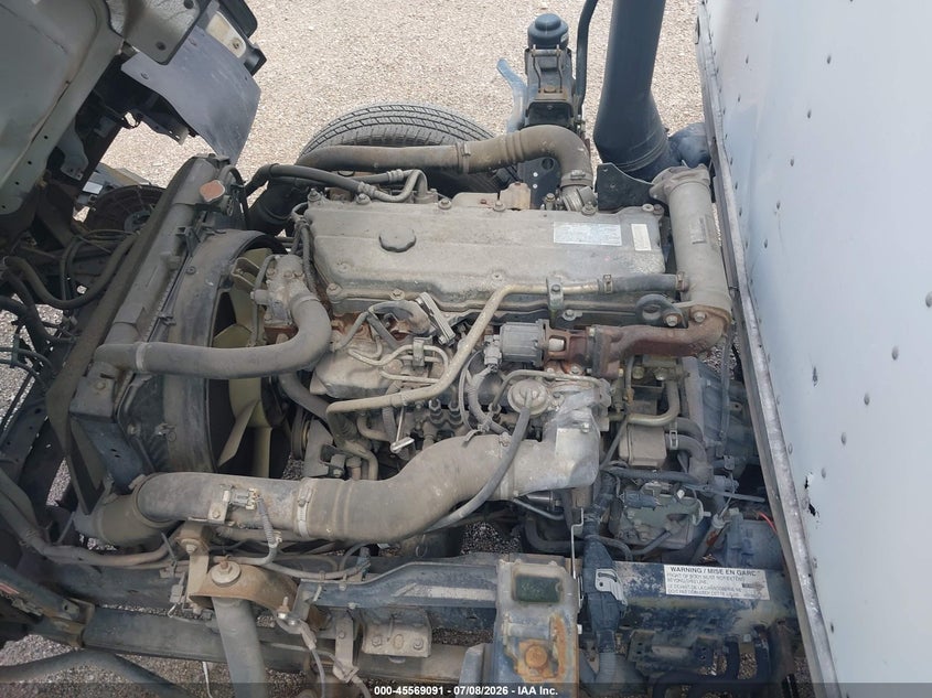2007 Isuzu W4s042 npr hd dsl reg VIN JALC4B16X77002239 IAAI salvage auction — NORMAL WEAR, Original (Texas), sold $1,100 on 2026-07-17 (photo 9)