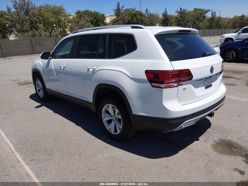 2018 Volkswagen Atlas VIN 1V2DR2CA5JC587544 IAAI salvage auction — FRONT END, Wait Title, sold $7,200 on 2026-08-27 (photo 3)
