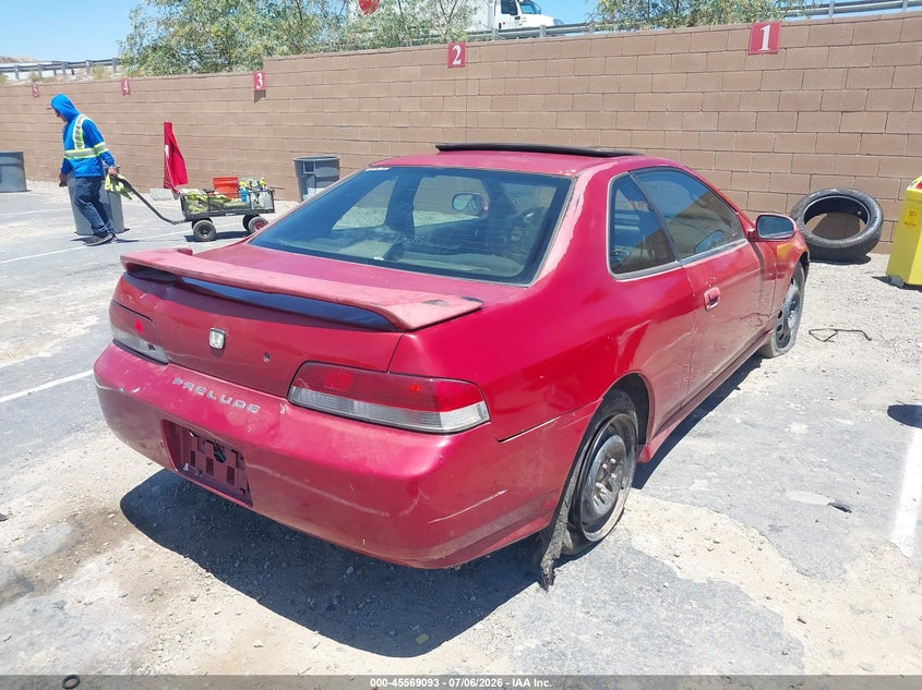 1997 Honda Prelude VIN JHMBB6244VC011058 IAAI salvage auction — NORMAL WEAR, Salvage Title - Dealer (California), sold $450 on 2026-07-29 (photo 4)