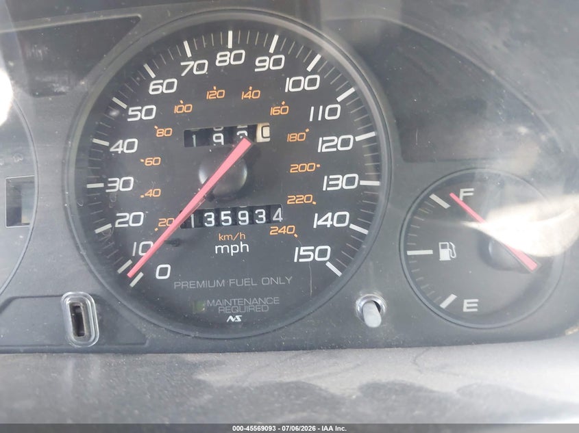 1997 Honda Prelude VIN JHMBB6244VC011058 IAAI salvage auction — NORMAL WEAR, Salvage Title - Dealer (California), sold $450 on 2026-07-29 (photo 7)