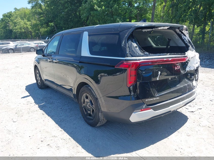 2025 Kia Carnival VIN KNDNB5K32S6476786 IAAI salvage auction — REAR END, Mv-907A (New York), sold $10,600 on 2026-07-28 (photo 3)
