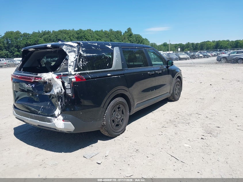 2025 Kia Carnival VIN KNDNB5K32S6476786 IAAI salvage auction — REAR END, Mv-907A (New York), sold $10,600 on 2026-07-28 (photo 4)
