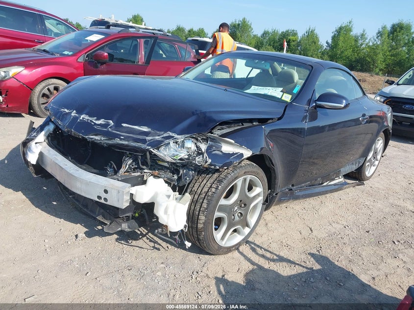 2008 Lexus Sc 430 VIN JTHFN45Y189019986 IAAI salvage auction — FRONT & REAR, Mv-907A (New York), sold $375 on 2026-07-30 (photo 2)