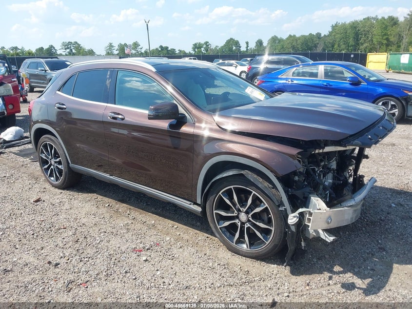 2017 Mercedes-benz Gla-klasse VIN WDCTG4EB1HJ299895 IAAI salvage auction — FRONT END, Salvage Title, sold $600 on 2026-08-19 (photo 1)