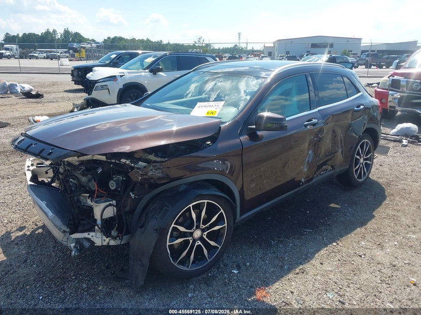 2017 Mercedes-benz Gla-klasse VIN WDCTG4EB1HJ299895 IAAI salvage auction — FRONT END, Salvage Title, sold $600 on 2026-08-19 (photo 2)