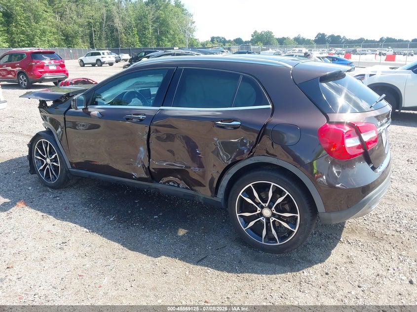2017 Mercedes-benz Gla-klasse VIN WDCTG4EB1HJ299895 IAAI salvage auction — FRONT END, Salvage Title, sold $600 on 2026-08-19 (photo 3)