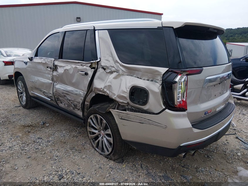 2021 Gmc Yukon VIN 1GKS2DKL1MR294953 IAAI salvage auction — LEFT SIDE, Salvage Title, sold $22,450 on 2026-08-20 (photo 3)