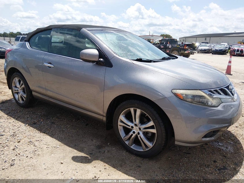 2011 Nissan Murano VIN JN8AZ1FY0BW003644 IAAI salvage auction — NORMAL WEAR, Clear (Alabama), sold $25 on 2026-07-21 (photo 1)