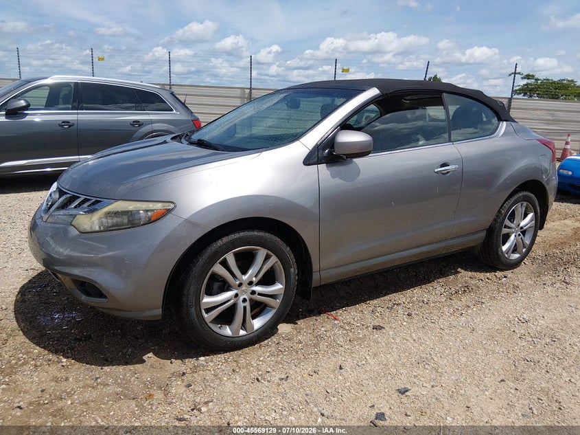 2011 Nissan Murano VIN JN8AZ1FY0BW003644 IAAI salvage auction — NORMAL WEAR, Clear (Alabama), sold $25 on 2026-07-21 (photo 2)