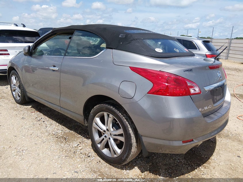2011 Nissan Murano VIN JN8AZ1FY0BW003644 IAAI salvage auction — NORMAL WEAR, Clear (Alabama), sold $25 on 2026-07-21 (photo 3)