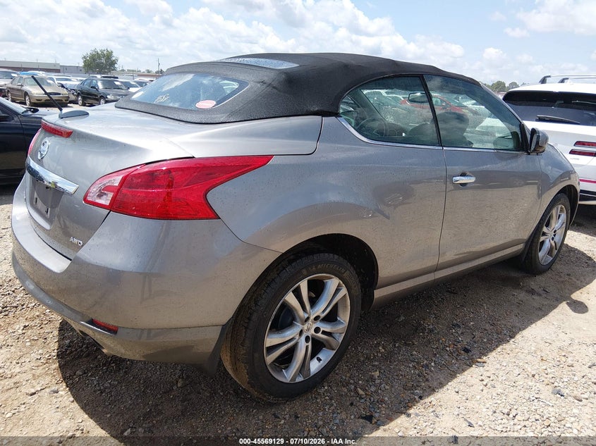 2011 Nissan Murano VIN JN8AZ1FY0BW003644 IAAI salvage auction — NORMAL WEAR, Clear (Alabama), sold $25 on 2026-07-21 (photo 4)