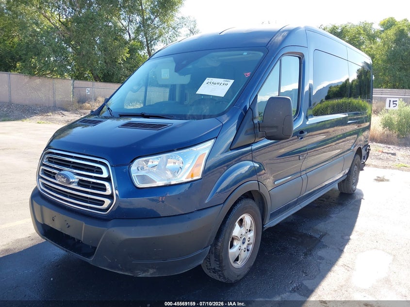 2019 Ford Transit VIN 1FBAX2CG0KKA98902 IAAI salvage auction — LEFT SIDE, Salvage (Oregon), sold $9,100 on 2026-09-10 (photo 2)