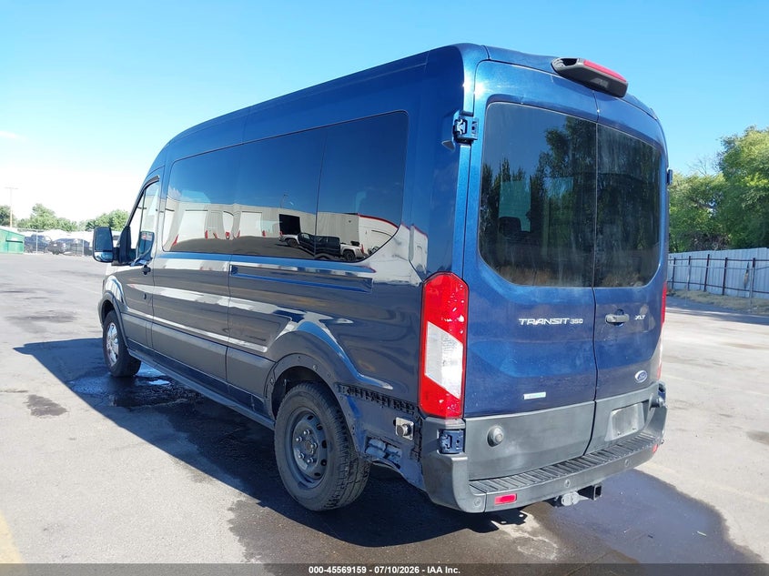 2019 Ford Transit VIN 1FBAX2CG0KKA98902 IAAI salvage auction — LEFT SIDE, Salvage (Oregon), sold $9,100 on 2026-09-10 (photo 3)