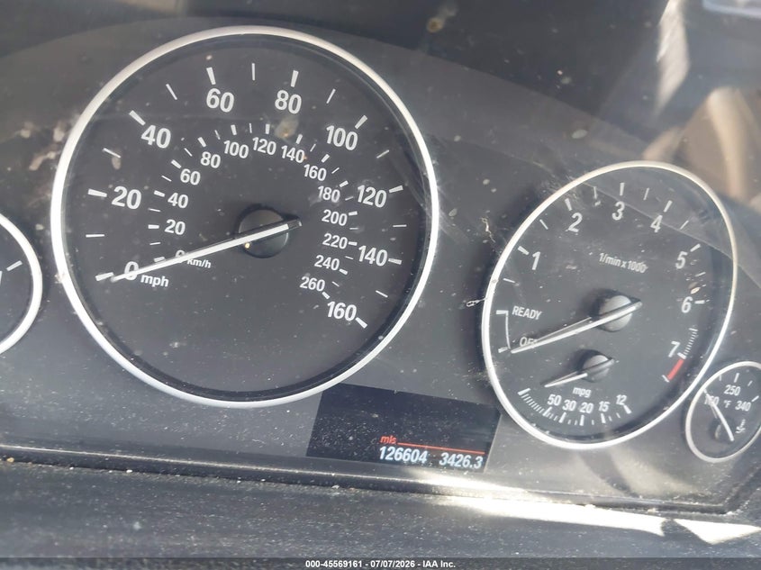 2013 BMW 3er VIN WBA3C1G51DNR49395 IAAI salvage auction — RIGHT FRONT, Salvage Title, sold $900 on 2026-08-03 (photo 7)