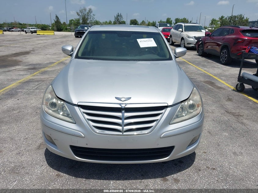 2009 Hyundai Genesis VIN KMHGC46F39U055200 IAAI salvage auction — NORMAL WEAR, Clear (Florida), sold $950 on 2026-07-16 (photo 6)
