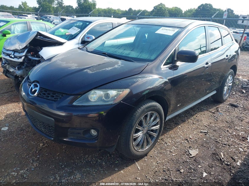 2008 Mazda Cx-7 VIN JM3ER293680192841 IAAI salvage auction — REAR END, Salvage (North Carolina), sold $250 on 2026-07-27 (photo 2)