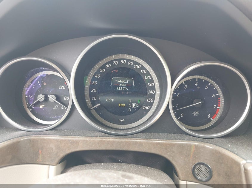 2014 Mercedes-benz E-klasse VIN WDDHH8JB6EA903612 IAAI salvage auction — FRONT END, Salvage Title, sold $1,550 on 2026-08-11 (photo 7)