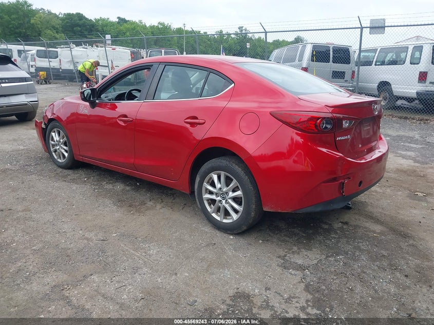 2014 Mazda 3 VIN JM1BM1V75E1134822 IAAI salvage auction — NORMAL WEAR, Clear (Maryland), sold $2,200 on 2026-08-01 (photo 3)