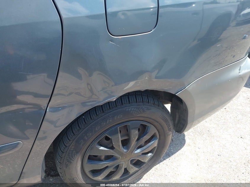 2008 Toyota Sienna VIN 5TDZK23CX8S141833 IAAI salvage auction — NORMAL WEAR, Original (Texas), sold $900 on 2026-07-15 (photo 6)